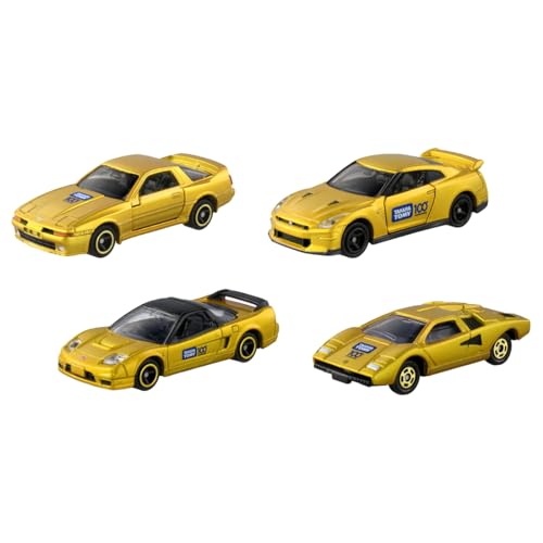Takara Tomy 100th Anniversary Tomica Set Toyota, Nissan, Honda, Lamborghini NEW_1