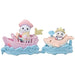 EPOCH Sylvanian Family Amusement park vehicle set boat / dolphin w/ Dolls Ko-80_2