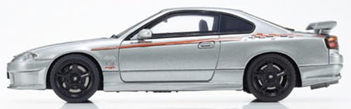 Kyosho Original 1/43 Nissan Silvia S15 Spec R Nismo Aero Silver Model KSR43125S_3