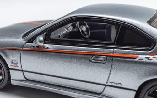 Kyosho Original 1/43 Nissan Silvia S15 Spec R Nismo Aero Silver Model KSR43125S_4