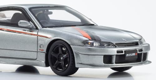 Kyosho Original 1/43 Nissan Silvia S15 Spec R Nismo Aero Silver Model KSR43125S_6