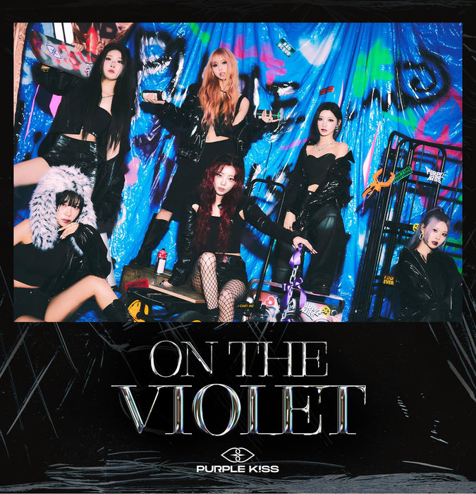 [CD] ON THE VIOLET Standard Edition PURPLE KISS VICL-65974 Mini Album K-Pop NEW_1