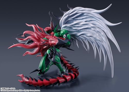 S.H.MonsterArts Yu-Gi-Oh! Duel Monsters GX E-HERO Flame Wingman Figure BAS66465_7