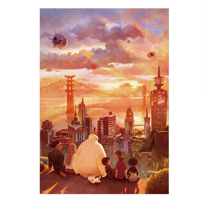 Tenyo Disney Remembering the Sunset Baymax 1000 Piece Puzzle D-1000-879 NEW_1