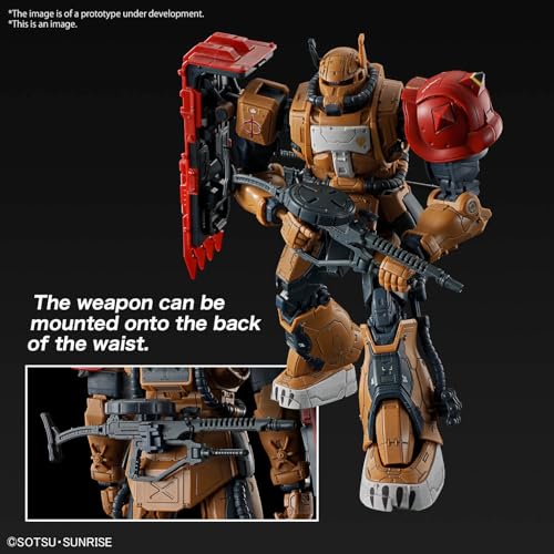 HG 1/144 Gundam: Requiem for Vengeance Zaku II F type Solari Kit 2725233 NEW_8