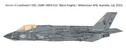 Italeri 1/72 US Navy F-35C Lightning II Plastic Model Kit IT1469 Air Plane NEW_6