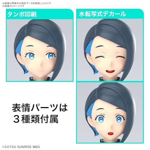 Figure-rise Standard Gundam THE WITCH FROM MERCURY Nika Nanaura Kit HOB67419 NEW_6