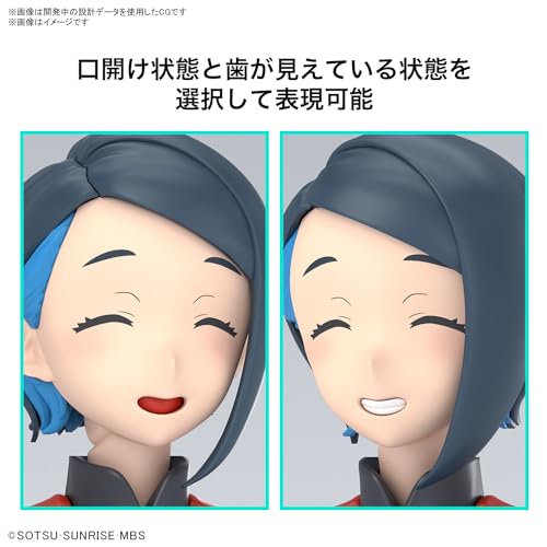 Figure-rise Standard Gundam THE WITCH FROM MERCURY Nika Nanaura Kit HOB67419 NEW_7