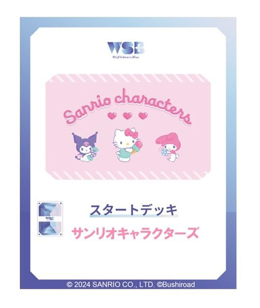 Bushiroad Weiss Schwarz Blau Start Deck Sanrio Characters 50 cards, Paper Mat_1