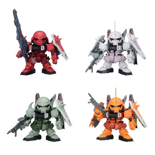BANDAI SPIRITS SD Gundam BB Senshi SEED DESTINY ZGMF Zaku Series Set HOB67454_1