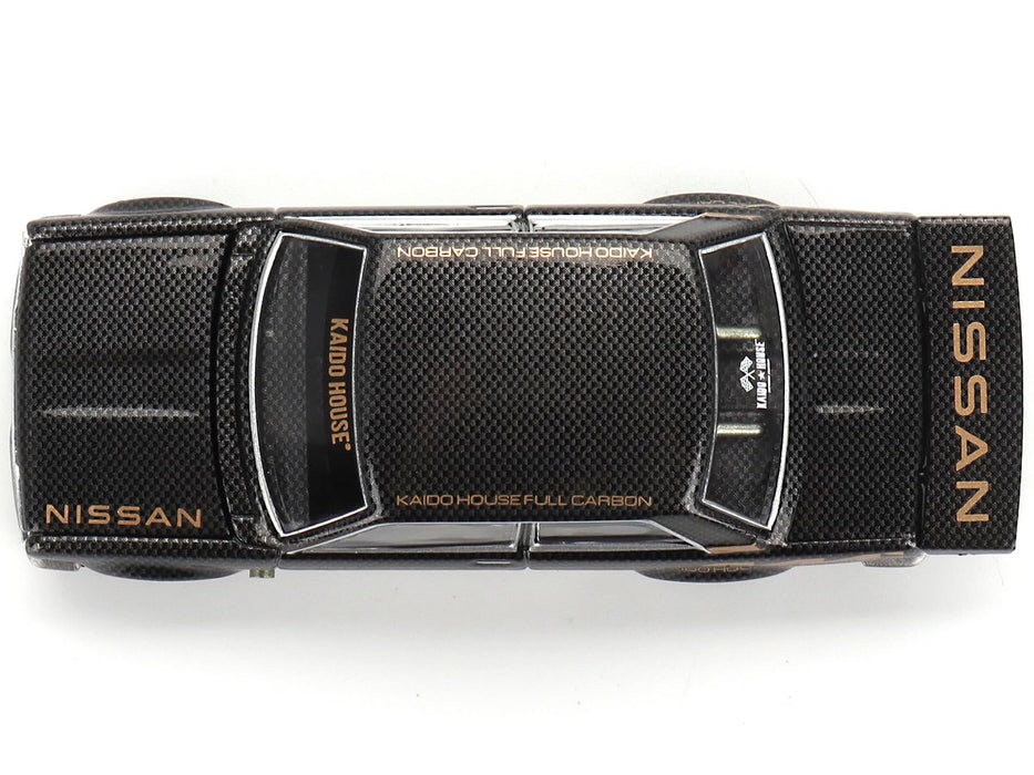 TSM 1/64 Datsun KAIDO 510 Pro Street Full Carbon V1 LHD Diecast Car KHMG110 NEW_5