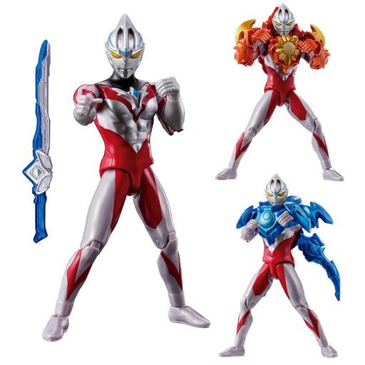 BANDAI ULTRA ACTION FIGURE ULTRAMAN ARC SOLIS & LUNA ARMOR SET Plastic 3+ NEW_1