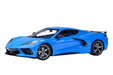 AUTOart 1/18 Chevrolet Corvette C8 Stingray Z51 Blue Model Car Diecast Toy 71281_1