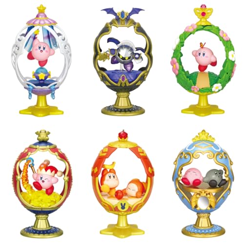 RE-MENT Kirby's Dream Land OVALTIQUE COLLECTION Set of 6 Pack BOX H130mm NEW_1
