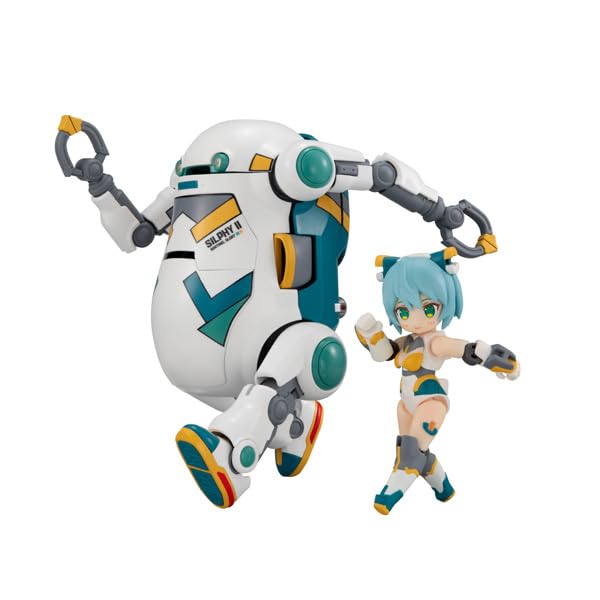 MegaHouse Desktop Army x Mechatro WeGo Sylphy II PVC Painted Action Figure NEW_2