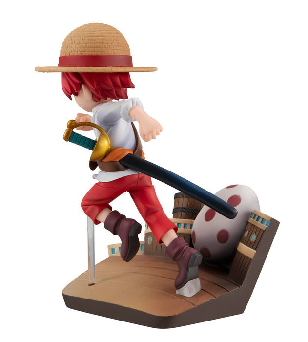 MegaHouse G.E.M. Series One Piece Shanks Run! Run! Run! Painted Figure MH84024_4