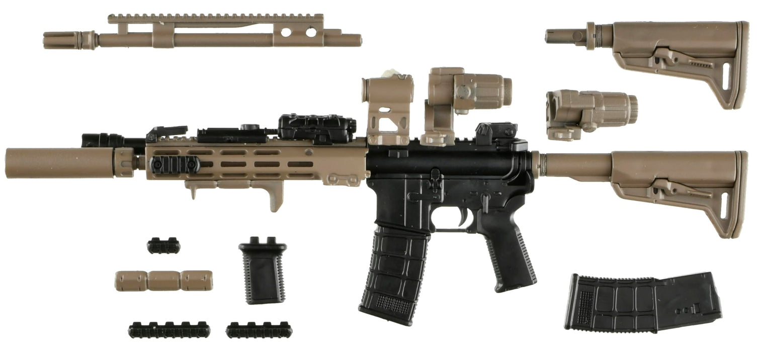 Tomytec 1/12 Little Armory LA102 M4A1URG-I 11.5 Type Plastic Model Kit ‎329893_1