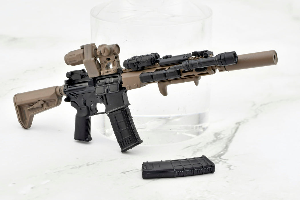 Tomytec 1/12 Little Armory LA102 M4A1URG-I 11.5 Type Plastic Model Kit ‎329893_4