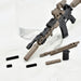 Tomytec 1/12 Little Armory LA102 M4A1URG-I 11.5 Type Plastic Model Kit ‎329893_5