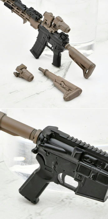 Tomytec 1/12 Little Armory LA102 M4A1URG-I 11.5 Type Plastic Model Kit ‎329893_6
