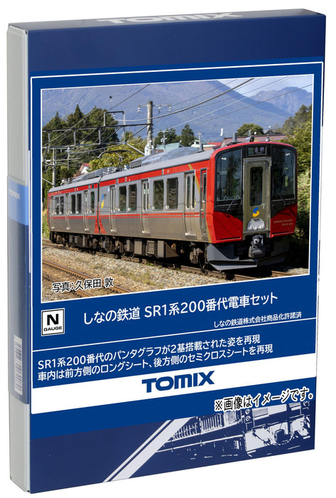 Tomix N gauge Shinano Railway Electric Car Series SR1-200 Set 2-Car Set 98146_1