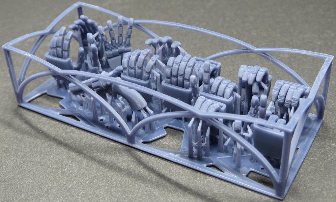 HMA 1/144 Garage General Purpose Hand Parts For Mecha Plastic Model Parts NEW_4