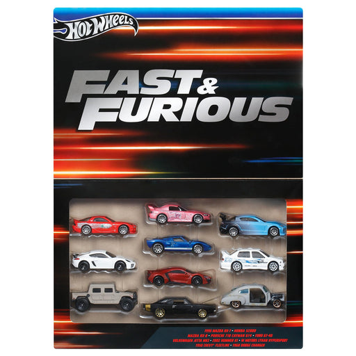 Hot Wheels FAST & FURIOUS HVX27 Set of 10 Cars In Pack August 2024 Diecast NEW_2