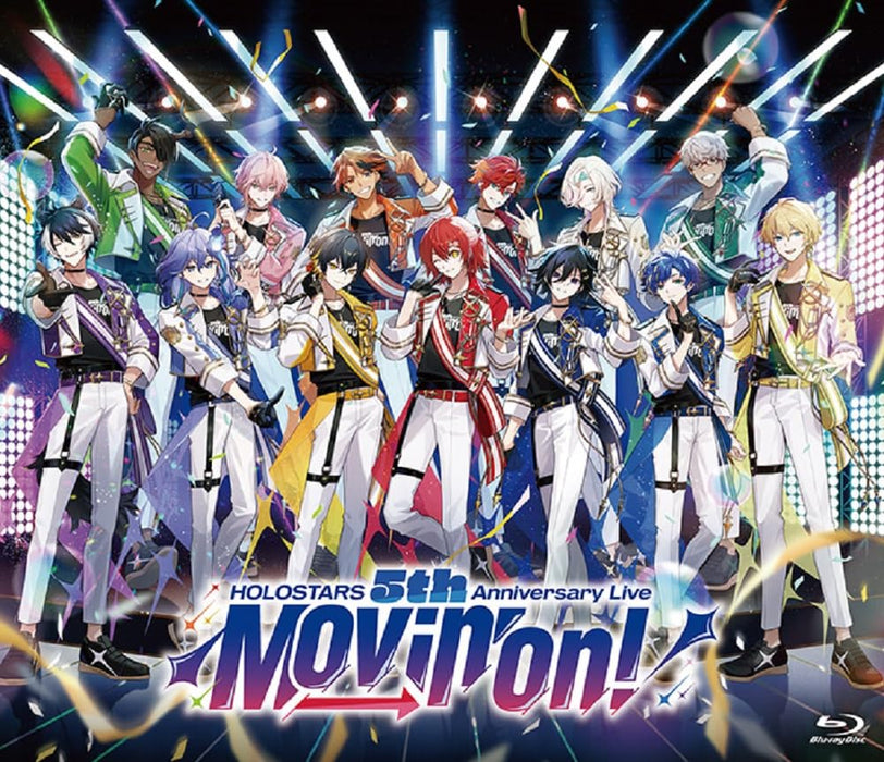 HOLOSTARS 5th Anniversary Live Movin’ On Blu-ray Standard Edition HOXB-10017 NEW_1