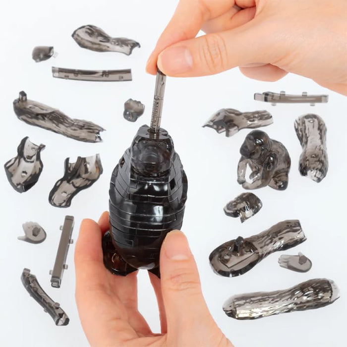 Beverly 50308 Crystal Puzzle Gorilla 48 pieces PS Plastic 3D Puzzle for 7+ NEW_5