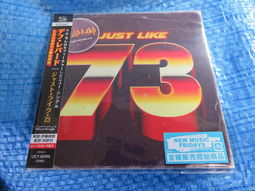 Just Like 73 [SHM-CD] Def Leppard Maxi-Single Japan Limited Edition UICY-80496_1