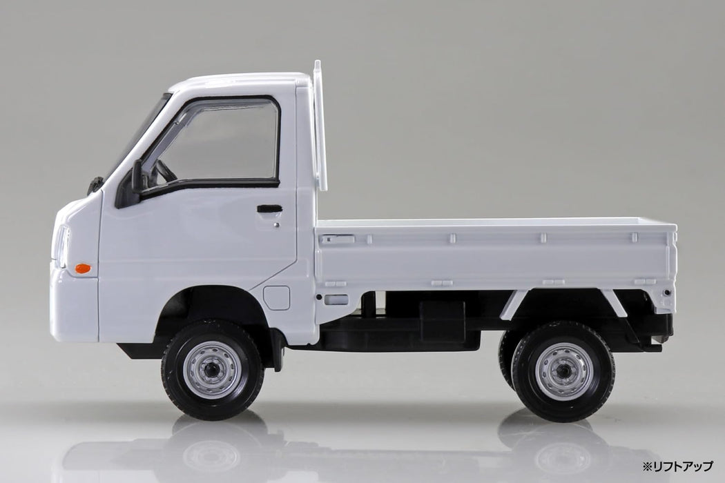 Aoshima 1/32 Snap Kit No.05-FW Subaru Sambar Truck Frost White Model Kit NEW_4