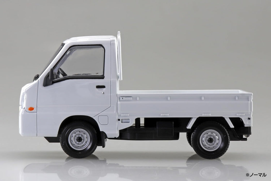 Aoshima 1/32 Snap Kit No.05-FW Subaru Sambar Truck Frost White Model Kit NEW_5