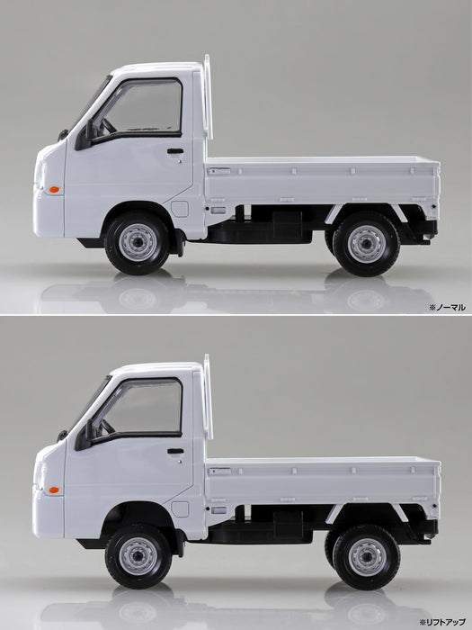 Aoshima 1/32 Snap Kit No.05-FW Subaru Sambar Truck Frost White Model Kit NEW_7