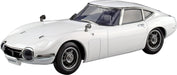 Aoshima 1/32 Rakupla Snap Kit No.06-PW Toyota 2000GT Pegasus White Model Kit NEW_1