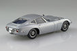 Aoshima 1/32 Rakupla Snap Kit No.06-SS Toyota 2000GT Thunder Silver Metallic Kit_3