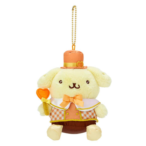 Sanrio Pompompurin Mascot Holder Keychain love it more W12xD7xH14cm 494020 NEW_1