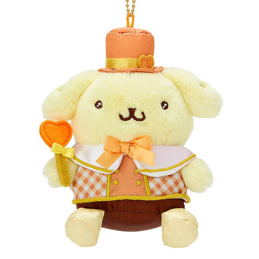 Sanrio Pompompurin Mascot Holder Keychain love it more W12xD7xH14cm 494020 NEW_2