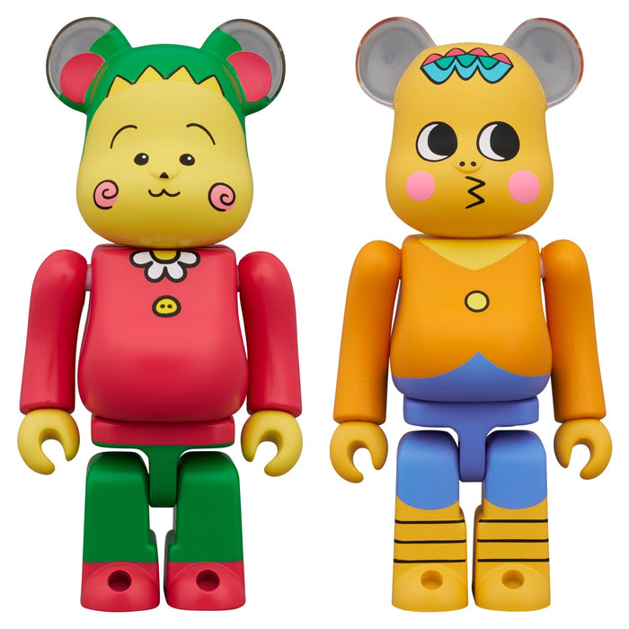 MedicomToy BEaRBRICK Coji-Coji & Jiro Set of 2 pieces 70mm non-scale Figure NEW_1