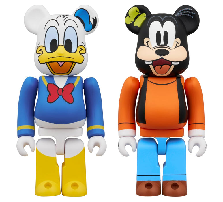 MedicomToy BEaRBRICK DONALD DUCK & GOOFY Set of 2 pieces 70mm non-scale Figure_1