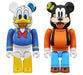 MedicomToy BEaRBRICK DONALD DUCK & GOOFY Set of 2 pieces 70mm non-scale Figure_1