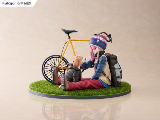 FuRyu F:NEX Laid-Back Camp Nadeshiko Kagamihara 1/7 PVC Figure AMU-FNX1085 NEW_2