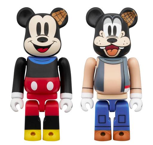 MedicomToy BEaRBRICK MICKEY MOUSE & GOOFY Lonesome Ghosts Ver. Set of 2 Figure_1