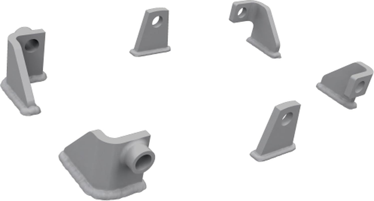 Panzerwerk 1/35 Panzer IV front spare tracks bracket Model Parts WR35221 NEW_1