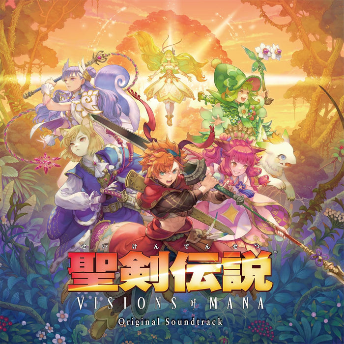 [CD] Seiken Densetsu VISIONS of MANA Original Soundtrack SQEX-11094 Game Music_1