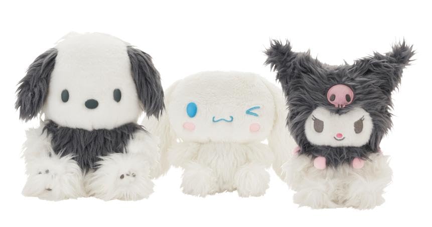 SEGA FAVE WHO are YOU? Sanrio Characters COOL Polyester Plush Doll Ages. 6+ NEW_1