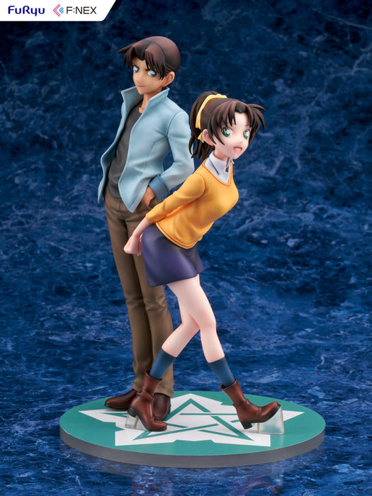 FuRyu Detective Conan Heiji Hattori & Kazuha Toyama 1/7 Figure AMU-FNX1093 NEW_7