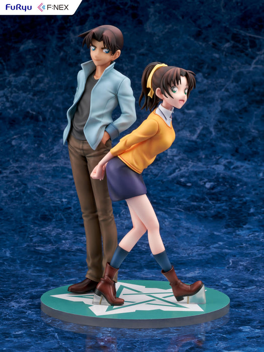FuRyu Detective Conan Heiji Hattori & Kazuha Toyama 1/7 Figure AMU-FNX1093 NEW_8