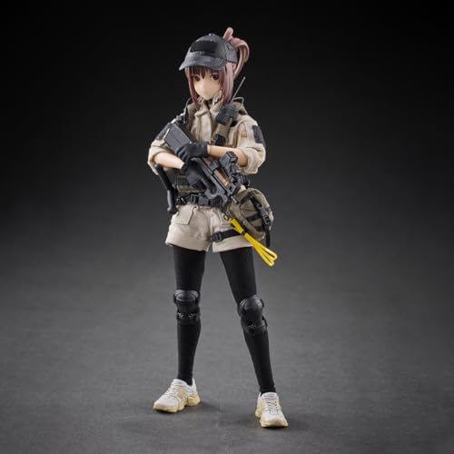 Hasuki Pocket Art Series PA006 The Security Hiyo Reizei 1/12 Action Figure NEW_2