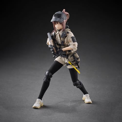 Hasuki Pocket Art Series PA006 The Security Hiyo Reizei 1/12 Action Figure NEW_3
