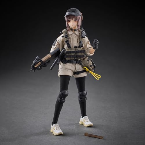 Hasuki Pocket Art Series PA006 The Security Hiyo Reizei 1/12 Action Figure NEW_5